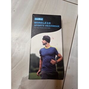 Musicozy Wireless Sports Headband Bluetooth‎ 5.0 Headphones Black VG001